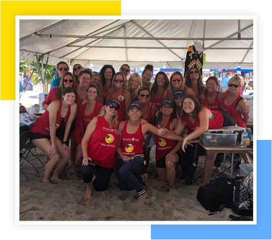 Michelle O'Neill Beach Volleyball Event